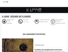 Tablet Screenshot of il-umine.com